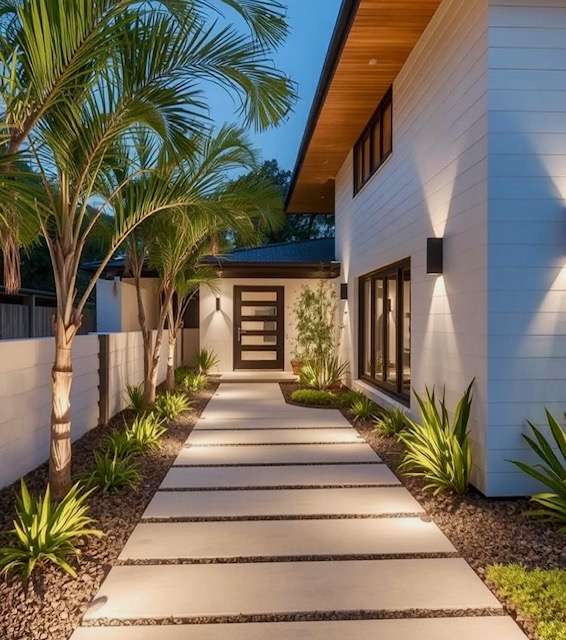 Impressive outdoor lighting